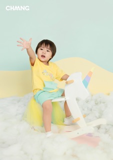 (SALE )CHAANG - Bộ cộc tay có túi magical