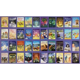 [TẶNG FILE MP3] Bộ nhập - Usborne My First Reading Library bộ tím 40q
