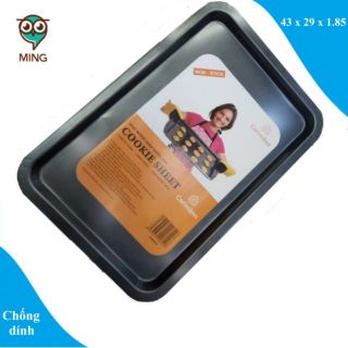 Khuôn nướng bánh chống dính chữ nhật COOKIE SHEET - Khay chống dính
