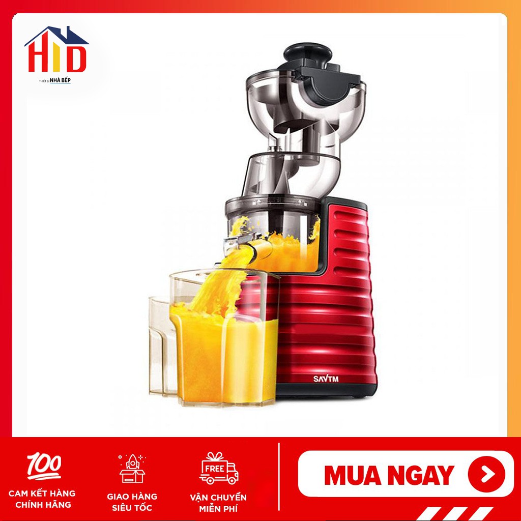 [Mã ELHA22 giảm 5% đơn 300K] Máy ép chậm cao cấp SAVTM JE-31 Mode 2021 Tặng bình đựng nước cao cấp