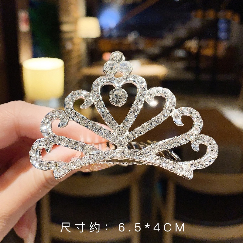 Vương Miện Công Chúa Cài Tóc Xinh Xắn Cho Bé Gái