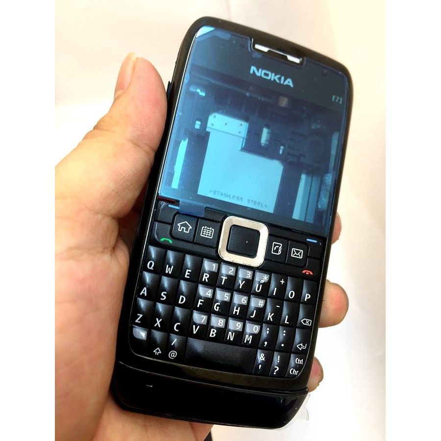 Vỏ Điện Thoại Nokia e71 Mầu Đen chính Hãng