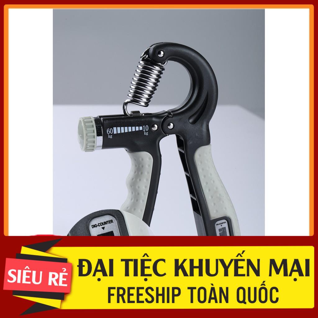 KING SPORT 247 Kìm Bóp Tay, Kìm Tập Cơ Tay, Dụng Cụ Tập Cơ Tay Tập Gym Điều Chỉnh Lực 10-60kg Có Đếm