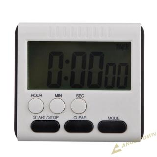 AN Magnetic Large LCD Digital Kitchen Timer Alarm Count Up Down Clock 24 Hours