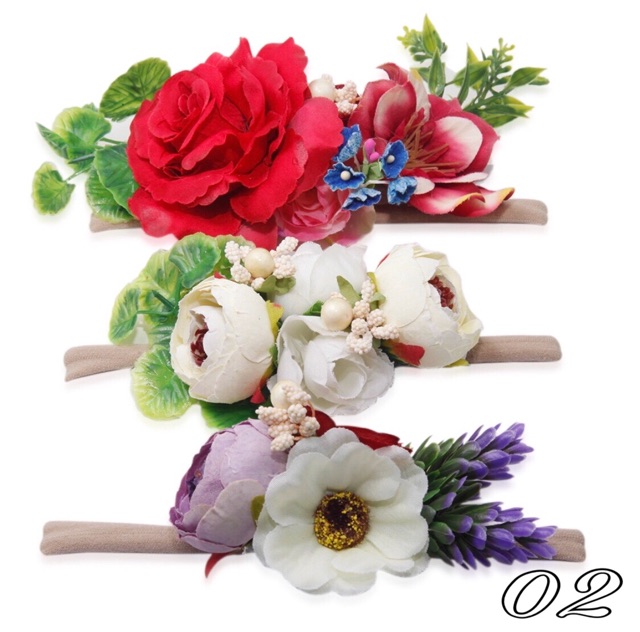 Set 3 dây buộc tóc công chúa cho bé gái