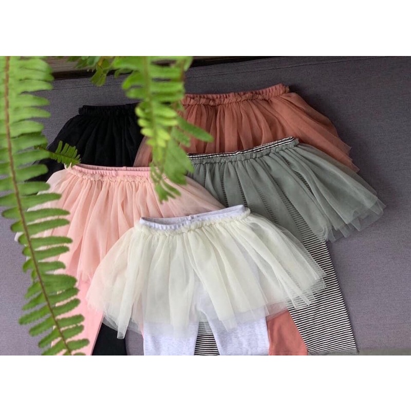 Quần leging  váy tutu cho bé gái