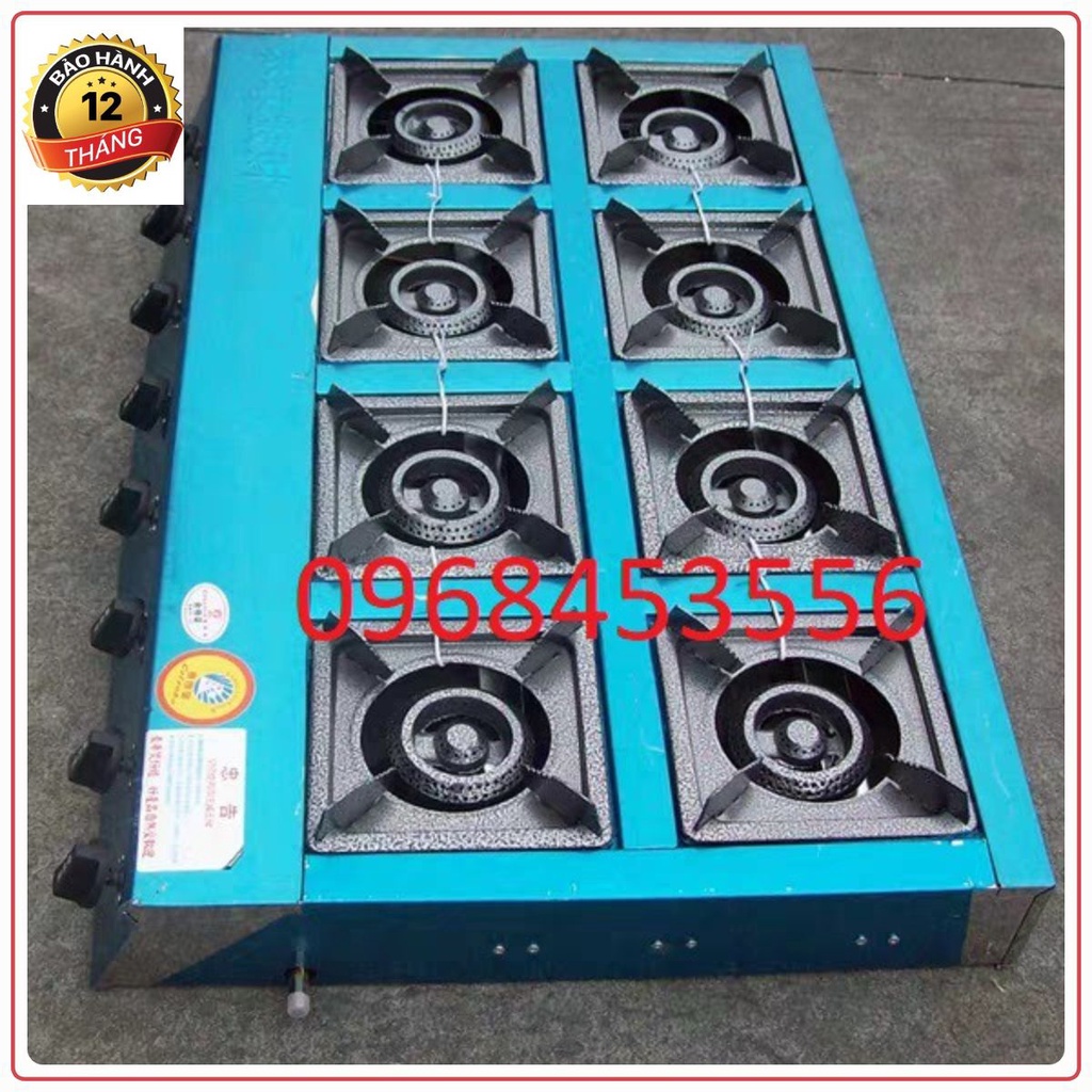 Bếp ga 8 họng - Bếp gas 8 cửa - Bếp ga 8 lò ( hàng cao cấp )