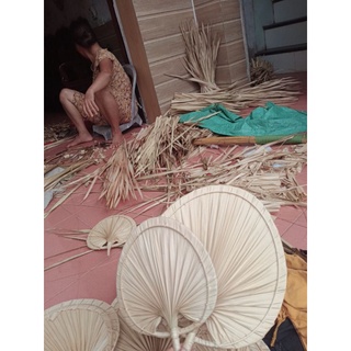 Quạt mo quạt lá trang trí