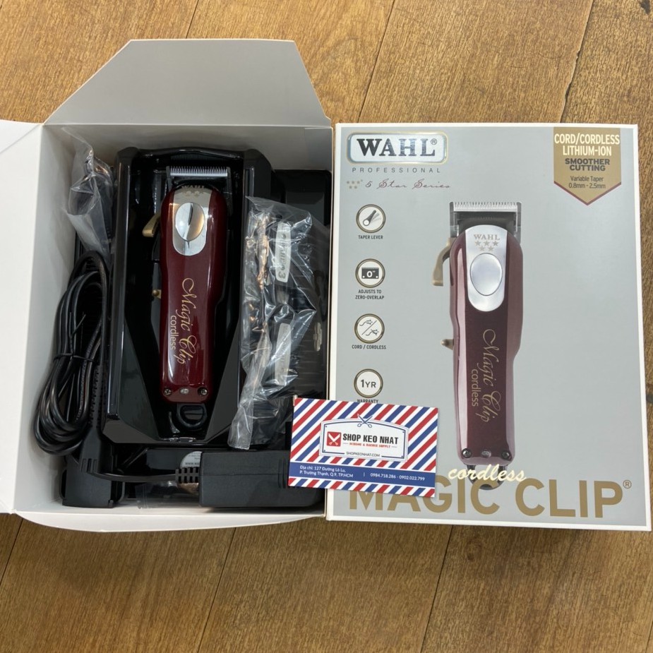 Tông đơ Wahl Magic Clip 2021 cử gá thép