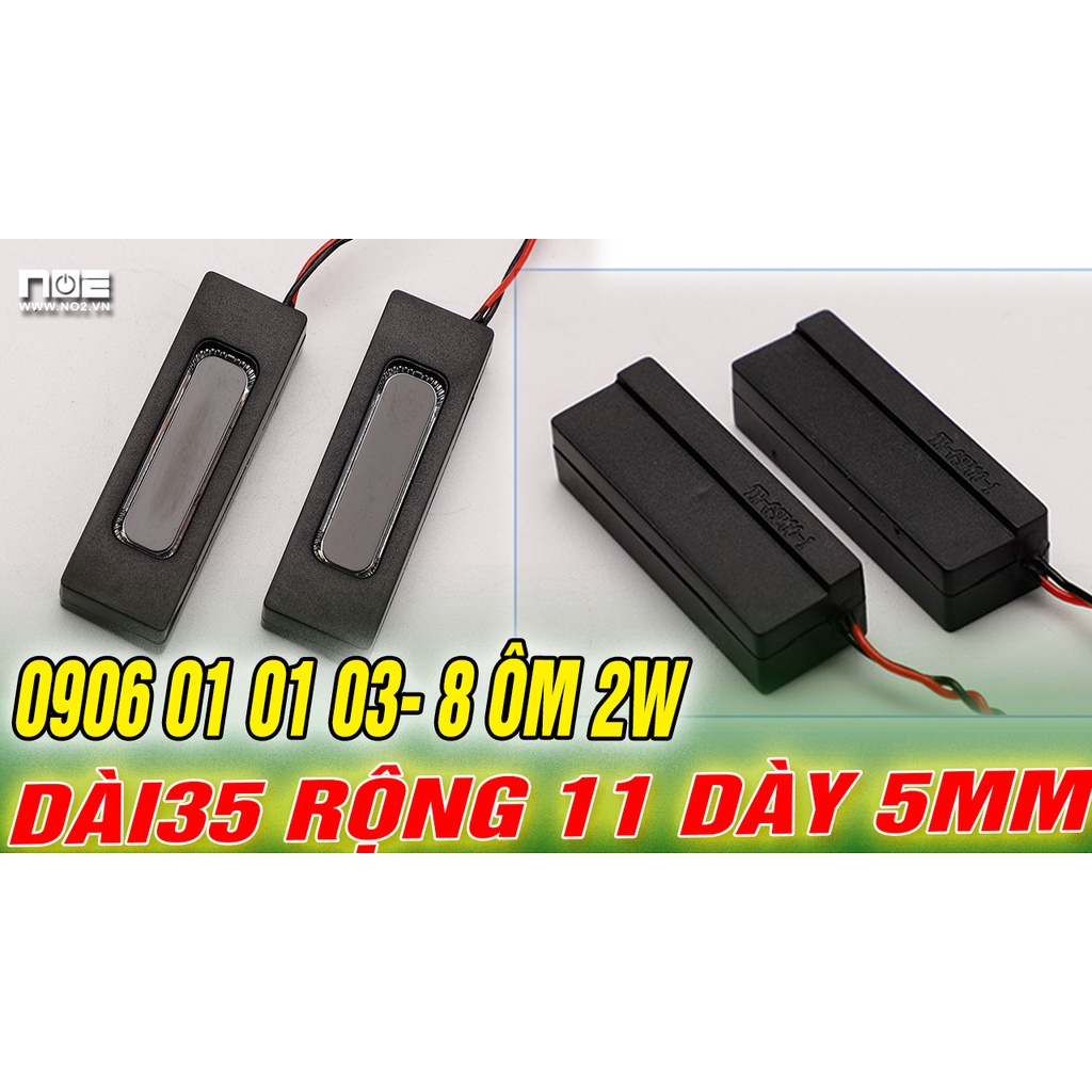 LOA ĐỘ LAPTOP N7, Loa CHẾ  Laptop chữ nhật  , DÀI 35 RỘNG 11 DÀY 5MM, ÂM THANH SIÊU HAY 8 ôm 2w