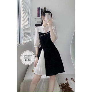 Đầm giả set yếm bigsize (55-90kg)