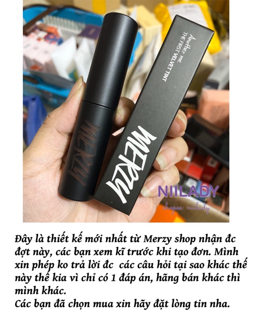 Son kem Merzy Another me The First Velvet Tint | Thế Giới Skin Care