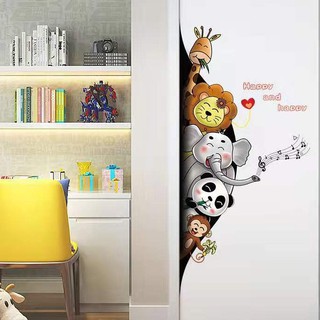 DECAL DÁN TƯỜNG HÌNH THÚ CHO BÉ - LUCY259