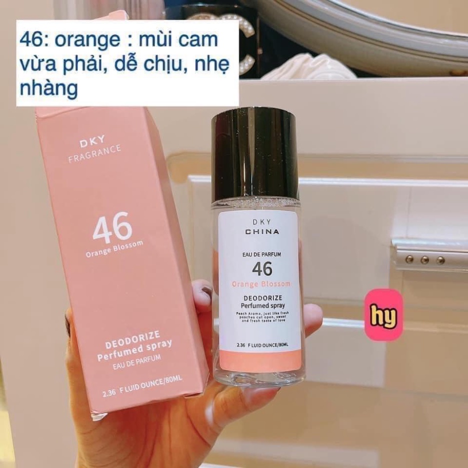 Xịt Thơm Quần Áo Quốc Dân Dky 80Ml