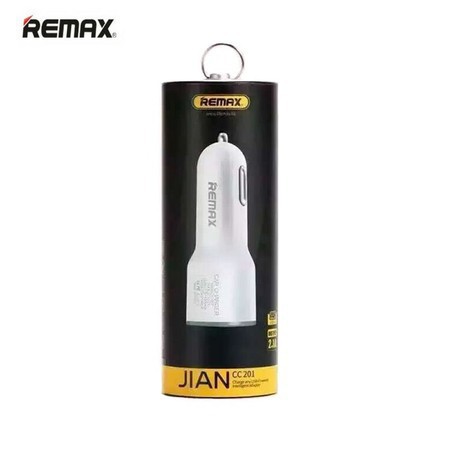 [PHỤ KIỆN ĐIỆN THOẠI] Đầu sạc điện thoại trên xe hơi, ô tô Remax | Car Charger CC201 - Hàng chuẩn