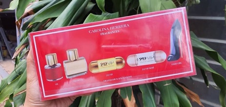 [Auth]- Set 5 chai nước hoa mini Carolina Herrera cho nữ