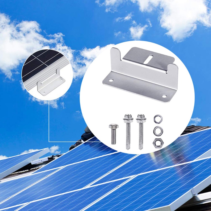 Bộ Giá Đỡ Tấm Pin Năng Lượng Mặt Trời Chống Tia UV Hình Chữ Z Cho Tàu Thuyền RV Off G