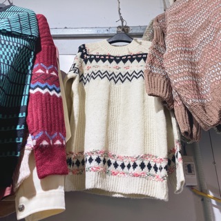 Áo len thổ cẩm
