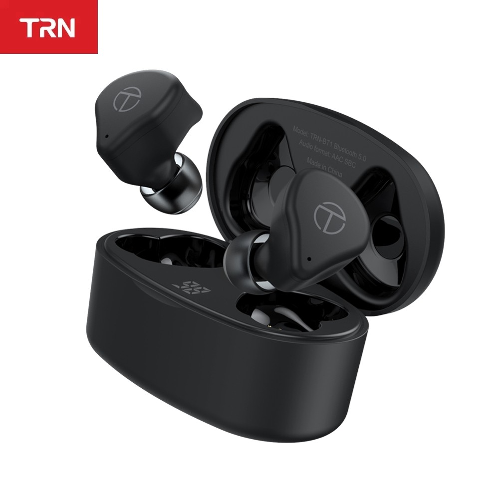 Tai nghe TRN Bt1 Bluetooth 5.0 không dây chống nước có hộp sạc