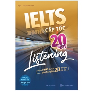 Sách ielts cấp tốc - 20 ngày listening