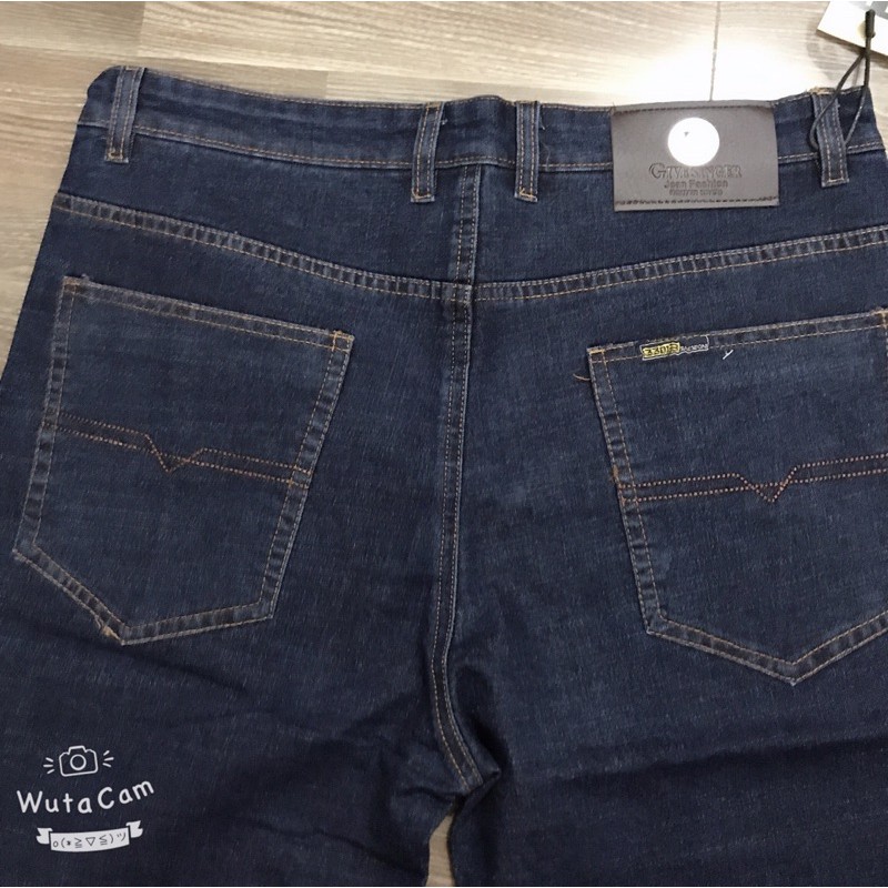 Quần ngố bò nam trung niên co giãn dày dặn + ẢNH THẬT