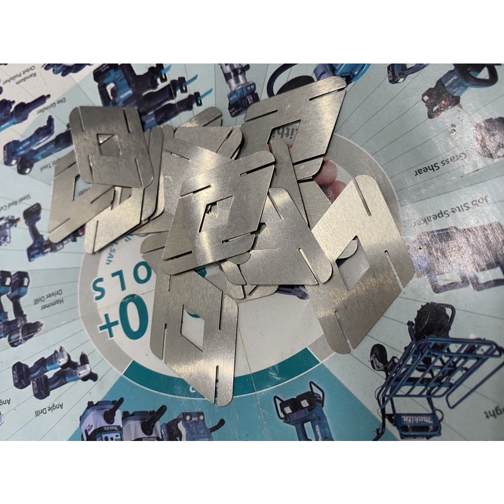 Kẽm xéo 2S-2P, kẽm hàn cell 18650 , size 0.2mm. BN.