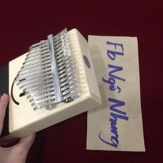 (Có video test) Đàn Kalimba Yael 17 phím gỗ Thông (Smile)