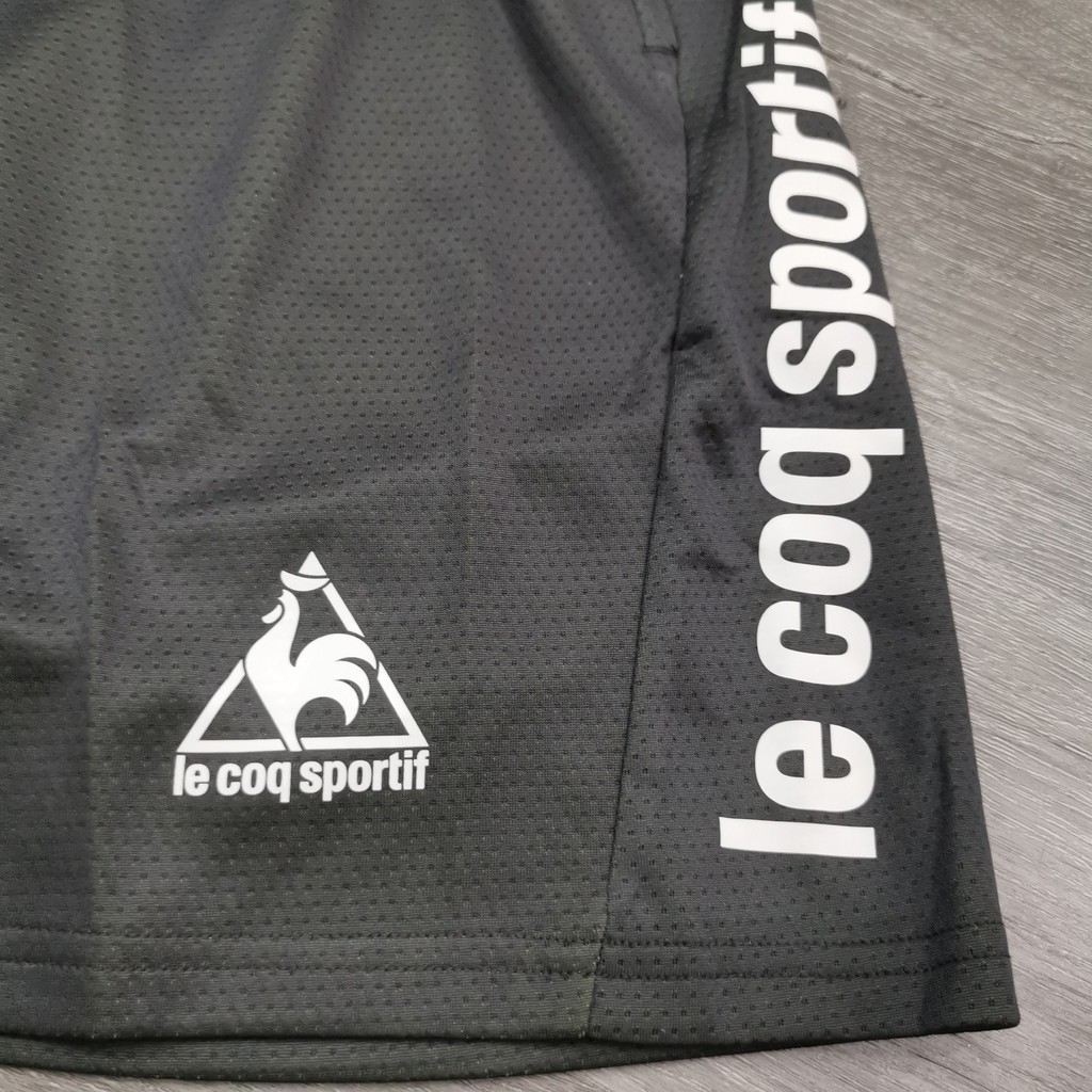 [Mã SKAMAP6 giảm 8% TỐI ĐA 50K đơn250K] Quần đùi nam thể thao in chữ Lecoq siêu nhẹ, có lỗ thoáng, có túi khoá | BigBuy360 - bigbuy360.vn