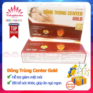 [KÈM QUÀ] Đông Trùng Center Gold Ăn Ngủ Ngon – Bồi bổ khí huyết, giúp ăn ngủ ngon, tăng cường hấp thu, tăng đề kháng