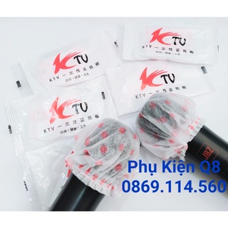COMBO 20 Cặp (40cái)  bọc đầu micro dùng 1 lần chống giọt bắn