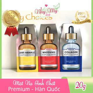 Mặt Nạ Tinh Chất Tế Bào Gốc NATURE BEAUTY PREMIUM AMPOULE MASK