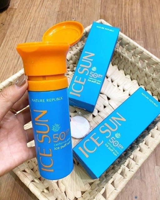 Kem Chống Nắng Ice Sun Nature Republic SPF 50 PA+++