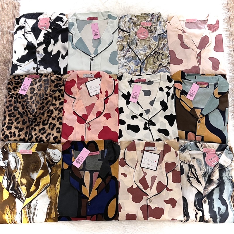 [HÀNG CHUẨN] Bộ Lụa Pijama Quần Dài Cao Cấp | BigBuy360 - bigbuy360.vn