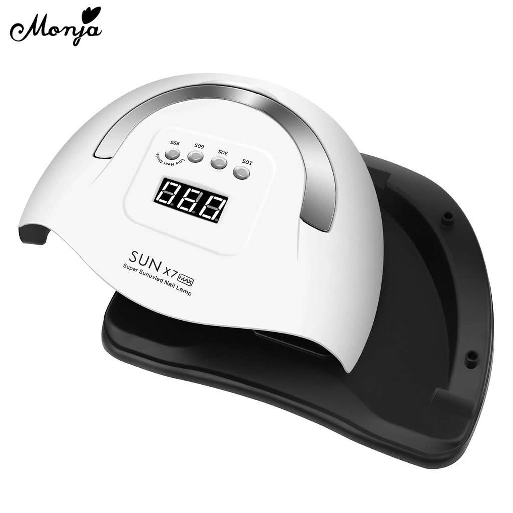 [Hàng mới về] Đèn LED UV thông minh 180w 57 bóng tiện dụng để làm khô móng tay nhanh chóng