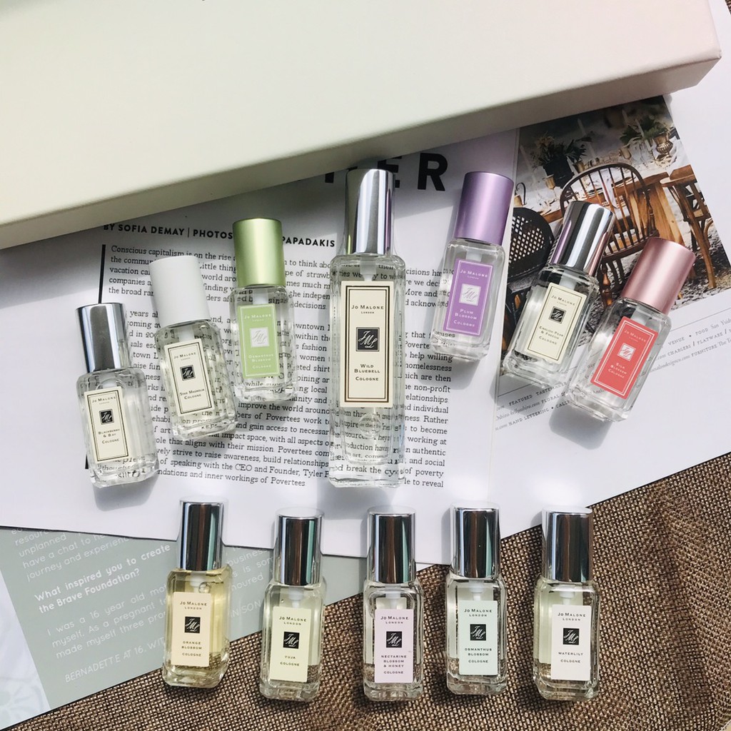 Bộ mẫu thử nước hoa Jo Malone 9ml và 30ml