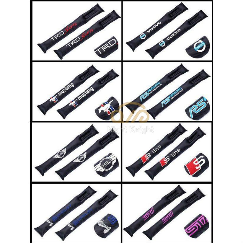 Tấm Đệm Khoảng Cách Ghế Ngồi Bằng Sợi Carbon Chống Rò Rỉ Cho Nissan Terra Navara Almera Patrol royale X-Trail Sylphy JUKE