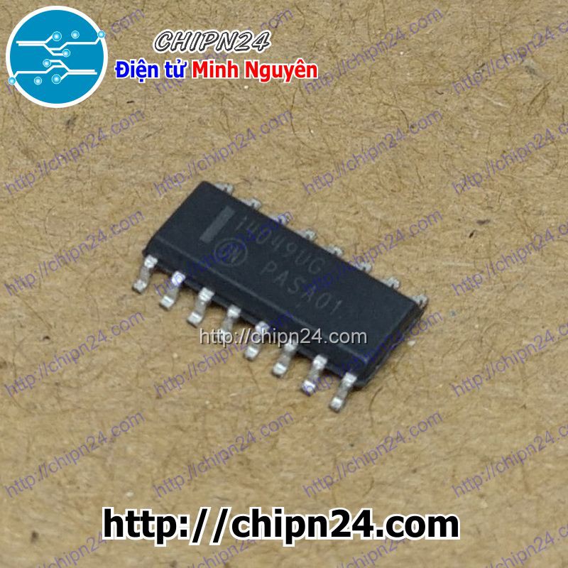 [1 CON] IC MC14049 SOP-16 (SMD Dán) (MC14049UBDT 14049U 14049UG 14049)