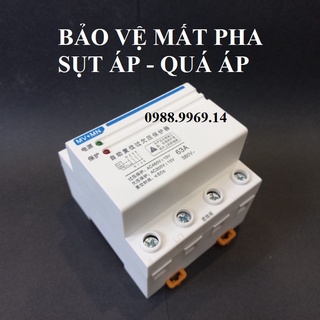 Bảo vệ mất pha, sụt áp, quá áp điện 3 pha mv mn