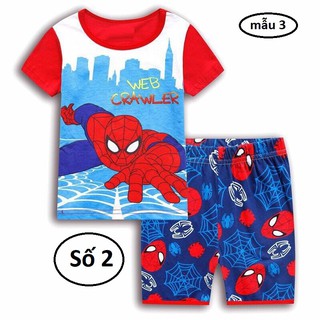 Bộ thun siêu nhân nhện SPIDER MAN