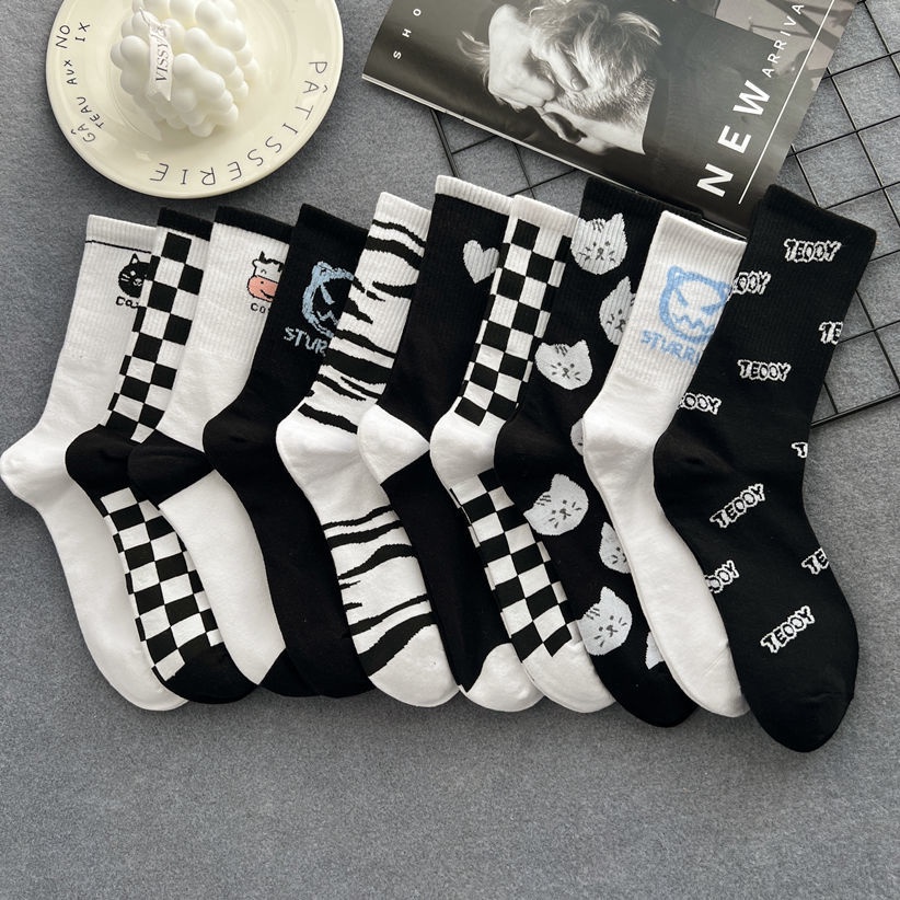 Vớ Thể Thao Cổ Cao Khử Mùi Thời Trang Mùa Đông Cho Nam