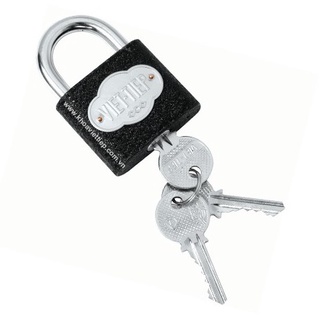 Ổ Khóa Bấm Treo Việt Tiệp Bằng Gang 01621 (Chính Hãng)