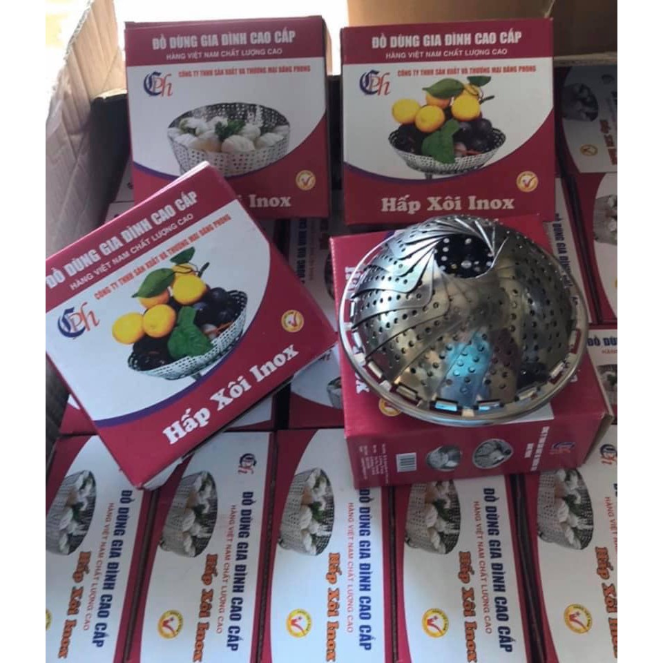 Vỉ Hấp Inox Có Chân