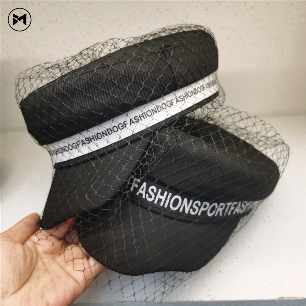 Nón Beret Vải Lưới Thoáng Khí Phong Cách Anh Quốc Cổ Điển Thời Trang 2022