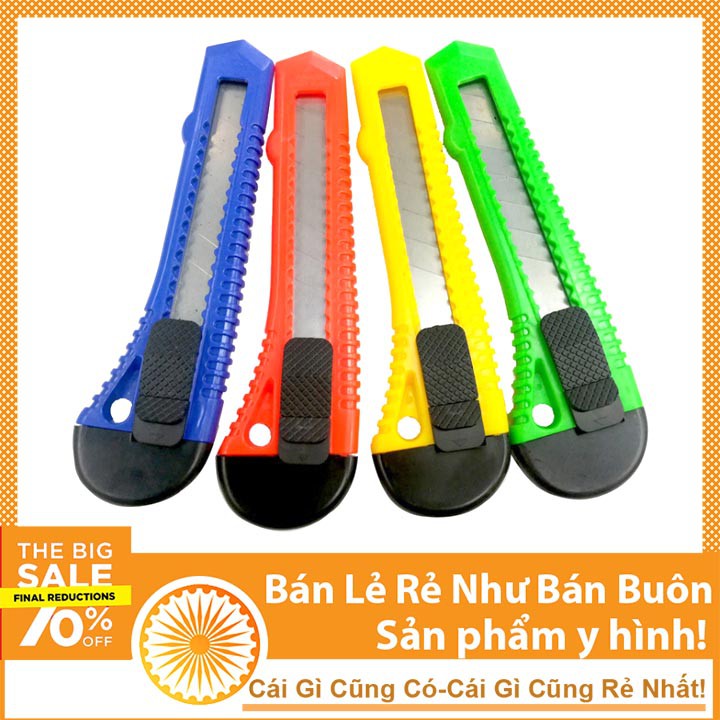 Dao Rọc Giấy 18mm Chuyên Dụng Giá Siêu Rẻ DHCNHN