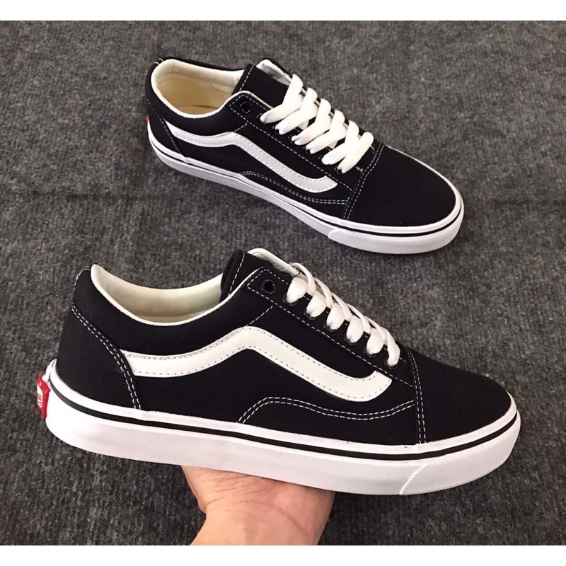 GIÀY VANS VAULT OLD SKOOL MÀU ĐEN ⚡ Full Box Bill ⚡ Giày Thể Thao Nam Nữ 2022