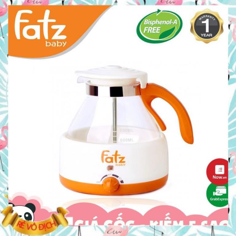 (BẢO HÀNH 24 THÁNG) Máy hâm nước pha sữa có nhiệt kế 800ml Hàn Quốc Fatzbaby FB3005SL