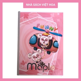 Vở 4 Ô ly 48/80 Trang Maple Cao Cấp 100g/m2