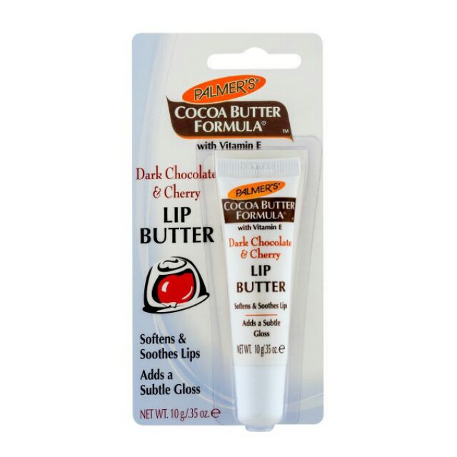 Son dưỡng môi ngăn ngừa khô, nứt nẻ Palmer's Cocoa Butter Formula Dark Chocolate & Cherry Lip Butter