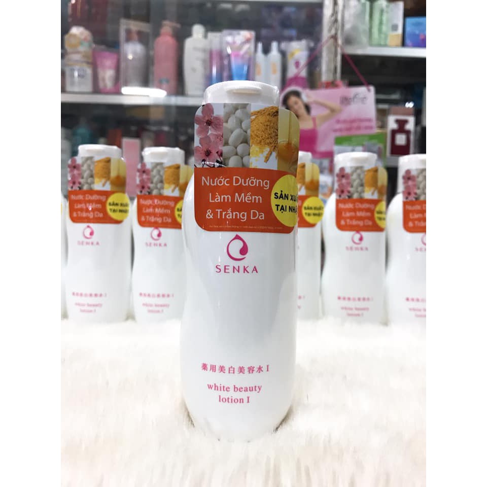 (SX Nhật Bản) Nước dưỡng làm mềm và trắng da Senka White Beauty Lotion I 200ml | BigBuy360 - bigbuy360.vn