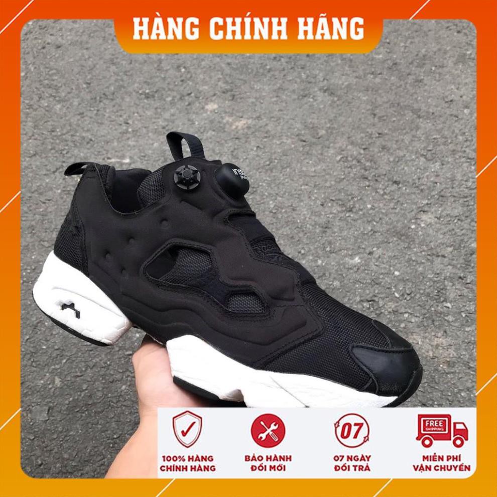 giày thể thao nam reebok pump đen cổ thấp | Sale Rẻ | Có Sẵn 2020 . 🎁 .. new 👟 .